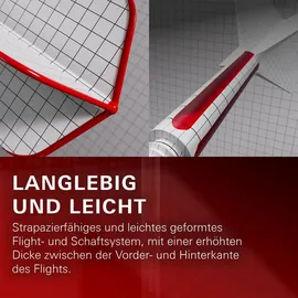 Target Darts K-Flex No 6 Flight-System Weiß 33 mm
