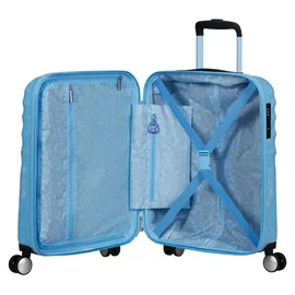American Tourister Wavebreaker Disney 4-Rollen Cabin 55 cm / 36 l blau/silber