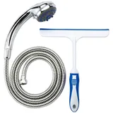 Schütte Handbrause-Set mit Abzieher Chrom 64197