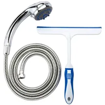 Schütte Handbrause-Set mit Abzieher Chrom 64197