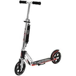 HUDORA City Scooter Big Wheel RX 205, Schwarz Silber Rot, 8