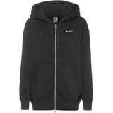 Nike Phoenix Fleece Oversized Full-Zip Hoodie schwarz L