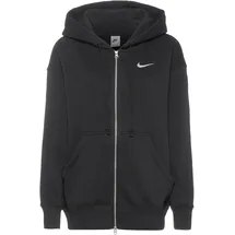 Nike Phoenix Fleece Oversized Full-Zip Hoodie schwarz L