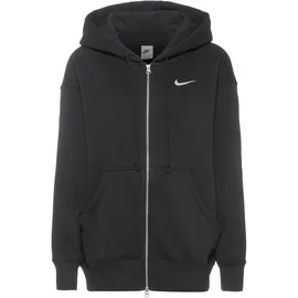 Nike Phoenix Fleece Oversized Full-Zip Hoodie schwarz L