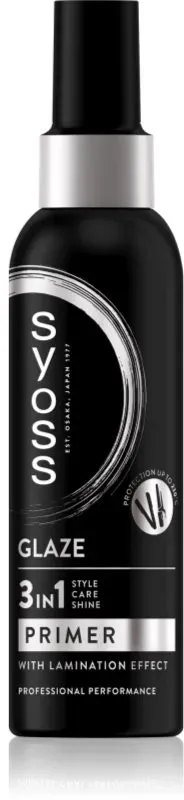 Syoss Intense Glaze Primer Schützendes Haarstylingspray für höheren Glanz 150 ml