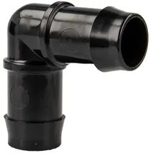 tecuro Schlauchverbinder 90° Ø 14 mm schwarz