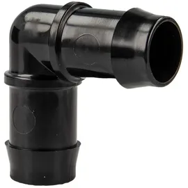 tecuro Schlauchverbinder 90° Ø 14 mm schwarz