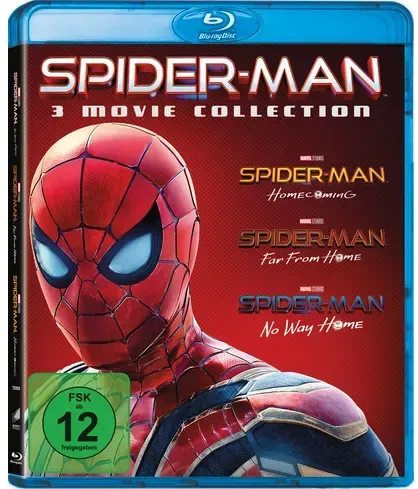 Spider-Man - Homecoming, Far From Home, No Way Home - HOME BUNDLE  [3 BRs]