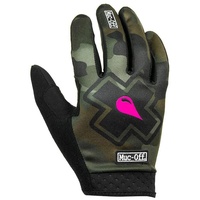Muc-Off Mountainbike Handschuhe, Extra Klein, Camo Grün, XS