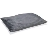 Karlie Liegekissen Velvet L: 100 cm B: 70 cm H: 15 cm dunkelgrau