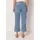 street one studio STREET ONE 7/8 Cropped Wide Leg Jeans, mit Knopfdetail - blau