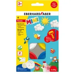 EBERHARD FABER Spielknete 4ST 50g Basisfarben 572514
