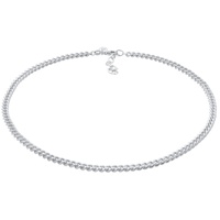 Elli PREMIUM Choker Panzerkette Basic Klassik 925 Silber Ketten Damen