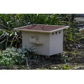 Dobar Großer Hummelkasten mit Bitumendach Beige
