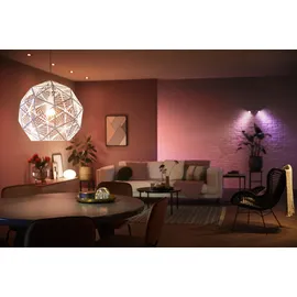 Philips Hue White & Color Ambiance Starterset 2x E27 9 W warmweiß 2 St.