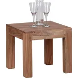 Wohnling Couchtisch Massivholz akazie 45,0 x 45,0 x 40,0 cm
