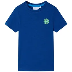 Kinder-T-Shirt Dunkelblau 92