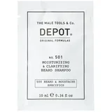 Depot No. 501 Moisturizing & Clarifying Beard Shampoo 10 ml