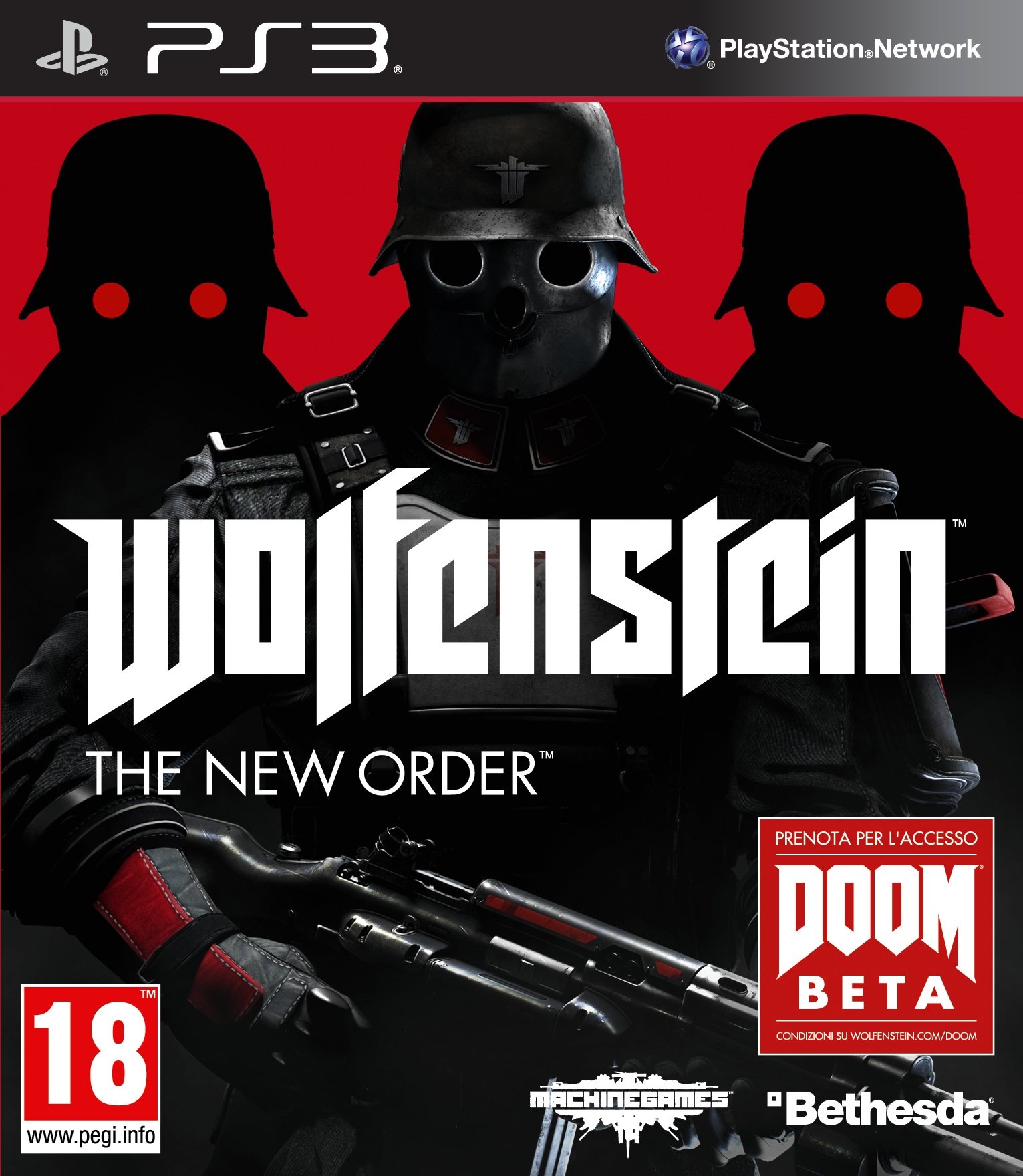 Publisher Minori Sw PS3 1004291 Wolfenstein-The New Order