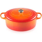 Le Creuset Signature Bräter 35 cm oval ofenrot