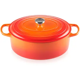 Le Creuset Signature Bräter 35 cm oval ofenrot