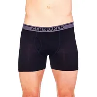 Icebreaker Anatomica Fly Boxershorts - Black - S