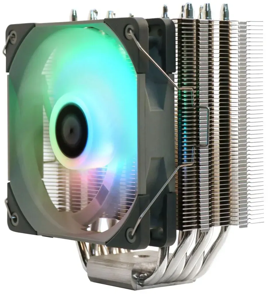 Thermalright Venomous Plus Prozessor Luftkühlung Chrom, Grau, Stahl 1 Stück(e)