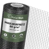 Haga Maulwurfnetz in 2m (Meterware) Maulwurf Maulwurfsperre für Rasen-Rollrasen