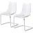 home24 Freischwinger Kunststoff transparent 2er Set