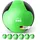 toolz Medizinball Grün/Schwarz 3 kg