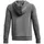 Under Armour Rival Fleece Kapuzenjacke Jungen 025 castlerock light heather/white XL 160-170 cm