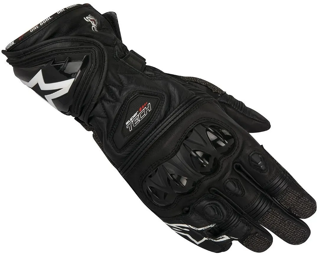 Alpinestars Supertech Racing Handschuhe, schwarz, Größe 3XL
