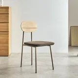 Stuhl aus Eichenholz Yutapi brown