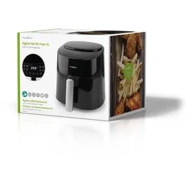 Nedis KAAF160 Heißluftfritteuse schwarz