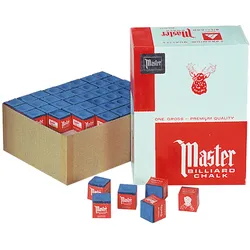 Master Billardqueue-Kreide "Master",blau,
