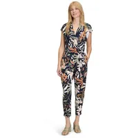 Betty Barclay Damen Jumpsuit mit Eingrifftaschen Dark Blue/Green,40 -