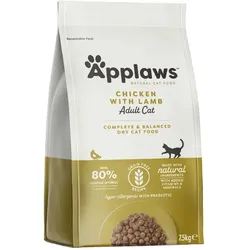Applaws Trockenes Katzenfutter - Erwachsener mit Huhn und Lamm 7,5kg