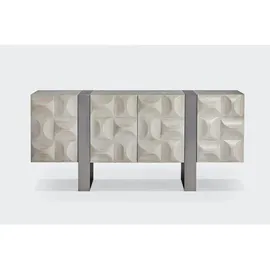 KAWOLA Sideboard 180 x 85 x 40 cm Grau