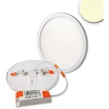 ISOLED LED Downlight Flex 15W, IP52, UGR<19, BAP geeignet, DA 5-16cm, nicht dimmbar, weiß, 15W 3000K 1300lm 120° ISO-113754