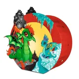 Buntpapierfabrik Ludwig Bähr Laternen-Bastelset Easy Line 12 Baby Drachen | Gr.: onesize
