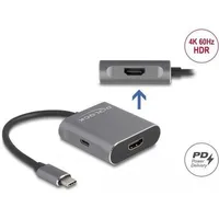 DeLock USB-C auf 2x HDMI 4K 60Hz Splitter mit