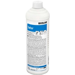 ECOLAB Sator® Sanitärreiniger, Desinfektionsreiniger für den Sanitärbereich, 1000 ml - Flasche