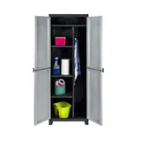 Kunststoffschrank Spindschrank Besenschrank Schrank mit Besenfach Putzschrank