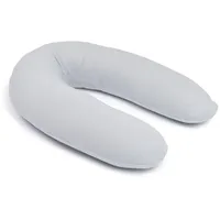 Doomoo Stillkissen Twisty 2-in-1 Pearl Grey