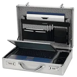 ALUMAXX Kronos Aktenkoffer silber 17"