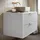 Badplaats Waschbeckenunterschrank Rimini 2 Schubladen Weiß Matt - 80 x 46 cm