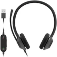 Cisco Headset 322 (Kabelgebunden, USB-A), Office Headset, Schwarz