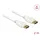 DeLock DisplayPort-Kabel 2 m Weiß