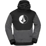 Volcom Hydro Riding Hoodie Black Print M