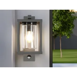 Trio Leuchten LUNGA BH 16x33.50 cm) grau Wandlampe - Gr.: onesize